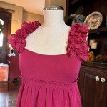 Roberto Cavalli Women's Raspberry Knit Designer Top