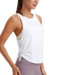 CRZ YOGA Women's Pima Cotton Sleeveless Workout Top