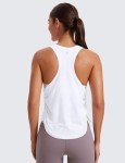CRZ YOGA Women's Pima Cotton Sleeveless Workout Top