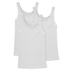Hanes Women's Soft Ribbed Cotton Tank Top 3-Pack