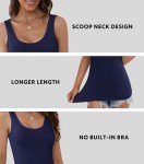 Women's Bamboo Rayon Tank Tops 3 Pack