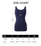 Women's Bamboo Rayon Tank Tops 3 Pack