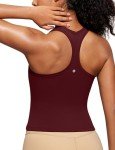 Women's Butterluxe Racerback Workout Tank – Red Merlot