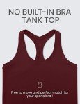 Women's Butterluxe Racerback Workout Tank – Red Merlot
