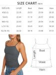 Trendy Women's Black Spaghetti Strap Summer Tank Tops