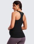 Butterluxe Maternity Racerback Tank Top - Black