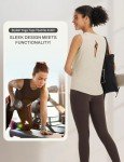 BALEAF Women's Sleeveless Open Back Workout Tank