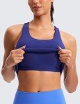 Racerback Yoga Tank Top with Built-in Bra