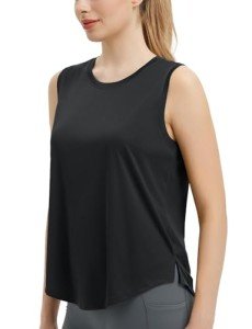 BALEAF Women's Sleeveless Athletic Workout Tank Top
