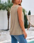 BTFBM Women's Lightweight Sleeveless Sweater Vest