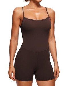 CRZ YOGA Butterluxe Women's Adjustable Workout Romper