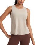 Pima Cotton Cropped Tank Top for Women