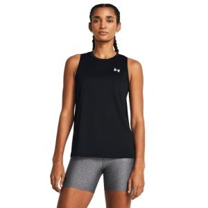 Under Armour Women's Tech Tank Top - Black/White
