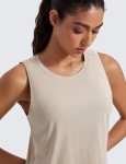 Pima Cotton Cropped Tank Top for Women