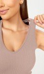 3-Pack Women's Seamless Racerback Crop Tanks