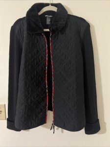 Black Women's Fashion Classics Jacket - Size XL