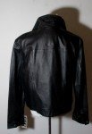 Women's Black Leather Jacket Size XL