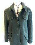 Green Button Jacket from Saks Fifth Avenue, Size 12