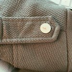 Green Moto Jacket with Zippers for Women