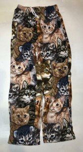 Cute Cat Print Women's Sweatpants in S-3X