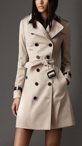 Women's Soft Lambskin Leather Trench Coat
