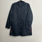 Yoki Women's Blue Hooded Jacket, Size 1XL