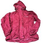Pink Hooded Fishing Jacket for Women - Size Small