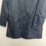 Yoki Women's Blue Hooded Jacket, Size 1XL