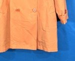 IZOD Women's Orange Belted Trench Coat Size L