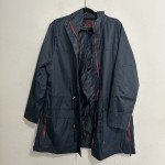 Yoki Women's Blue Hooded Jacket, Size 1XL