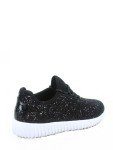 Women's Fahsion Sparkling Glitter Lace Up Light Weight Sneaker Shoes Size 5 - 11