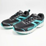 Fashion Athletic Sneaker Shoes Women's Black / Aqua Blue / White 51246 SZ 6M NEW