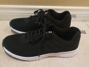 Running Fashion Sport Shoes US 8 Black Women Athletic Lightweight Sneakers EU 39