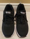Running Fashion Sport Shoes US 8 Black Women Athletic Lightweight Sneakers EU 39