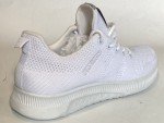 Fashion Womens Athletic Shoes White Mesh Lace Up Sneakers Size 7.5 M US