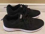 Running Fashion Sport Shoes US 8 Black Women Athletic Lightweight Sneakers EU 39