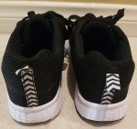 Running Fashion Sport Shoes US 8 Black Women Athletic Lightweight Sneakers EU 39