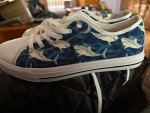 Custom Shark sneaker shoes size 42 / 11, Shark week! fashion, new