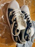 Custom Shark sneaker shoes size 42 / 11, Shark week! fashion, new