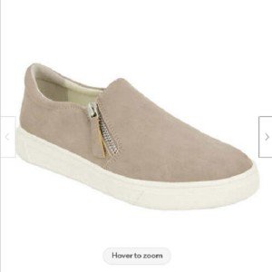 Kensie Soren Women's Fashion Low Top Sneaker - Casual Shoe (Taupe, 6 REG) NWOB