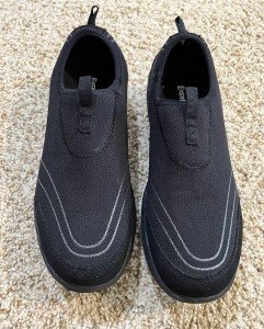 Exersteps Women's Amaya Black Fashion Sneaker Size 9.5