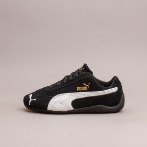 Puma Lifestyle Speedcat OG Black White Fashion New Women Shoes Rare 400986-01