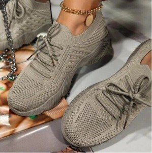 Casual Women Breathable Sneakers Mesh Running Sports Tennis Gym Shoes Girls Gift