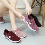 Adult Sneakers, Women'S Light Running Shoes, Net Shoes, Comfortable Soft Soled S
