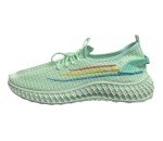 Green Athletic Running Woman Fashion Shoes Casual Walking Sports Tennis Shoe