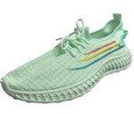 Green Athletic Running Woman Fashion Shoes Casual Walking Sports Tennis Shoe