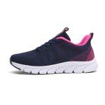 Ladies Athletic Shoes Mesh Sneakers Workout Womens Lace Up Non-Slip Sport Shoe