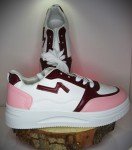 Sneakers Flats Shoes For Women - 2024 New Style Fashion Red/Pink Running Sport