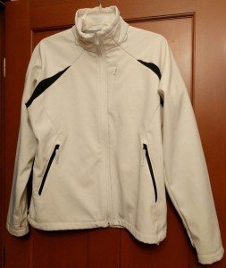 Columbia Women's Large Titanium Lined Jacket - White/Black