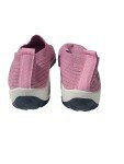 Women Breathable Round Toe Athletic Shoe Lightweight Low Top Walking Shoes Pink